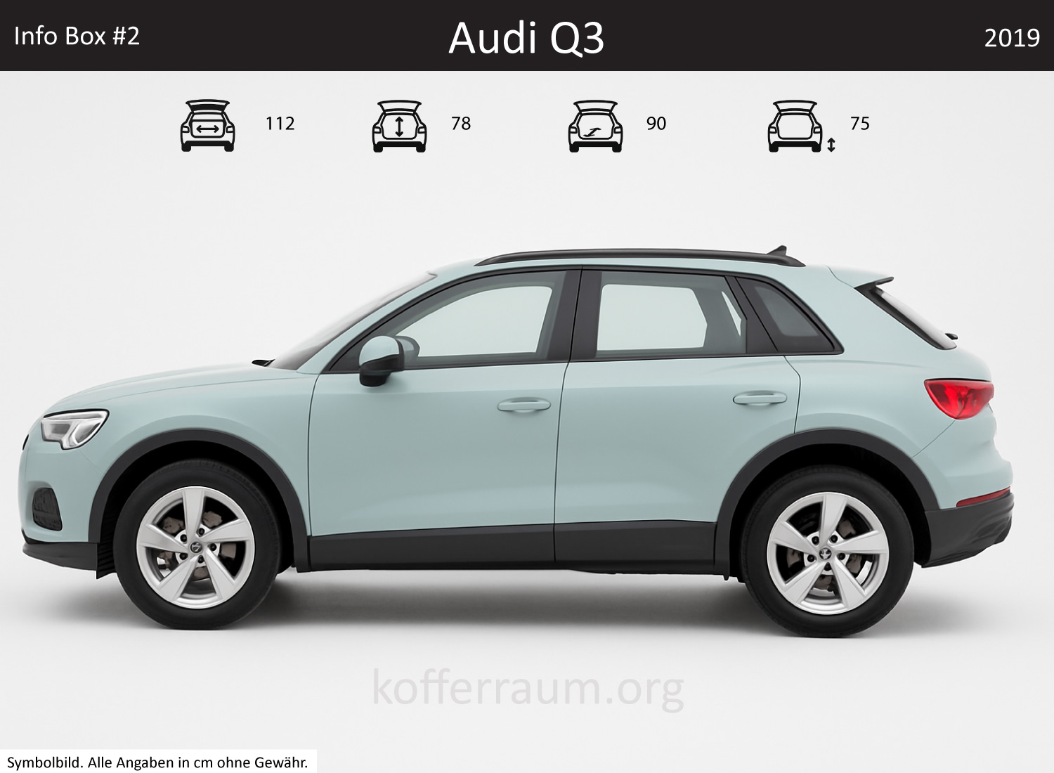 Audi Q3 Kofferraum Maße 1 Audi Q3 Kofferraum Maße