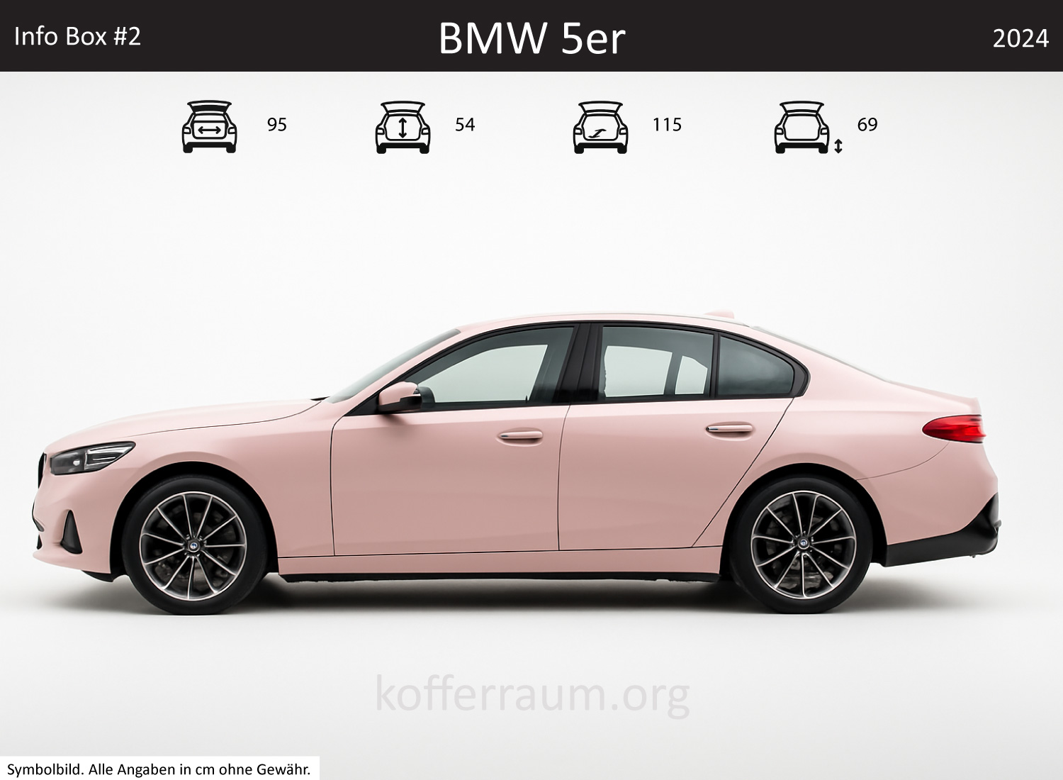 BMW 5er Kofferraum Maße 1 BMW 5er Kofferraum Maße