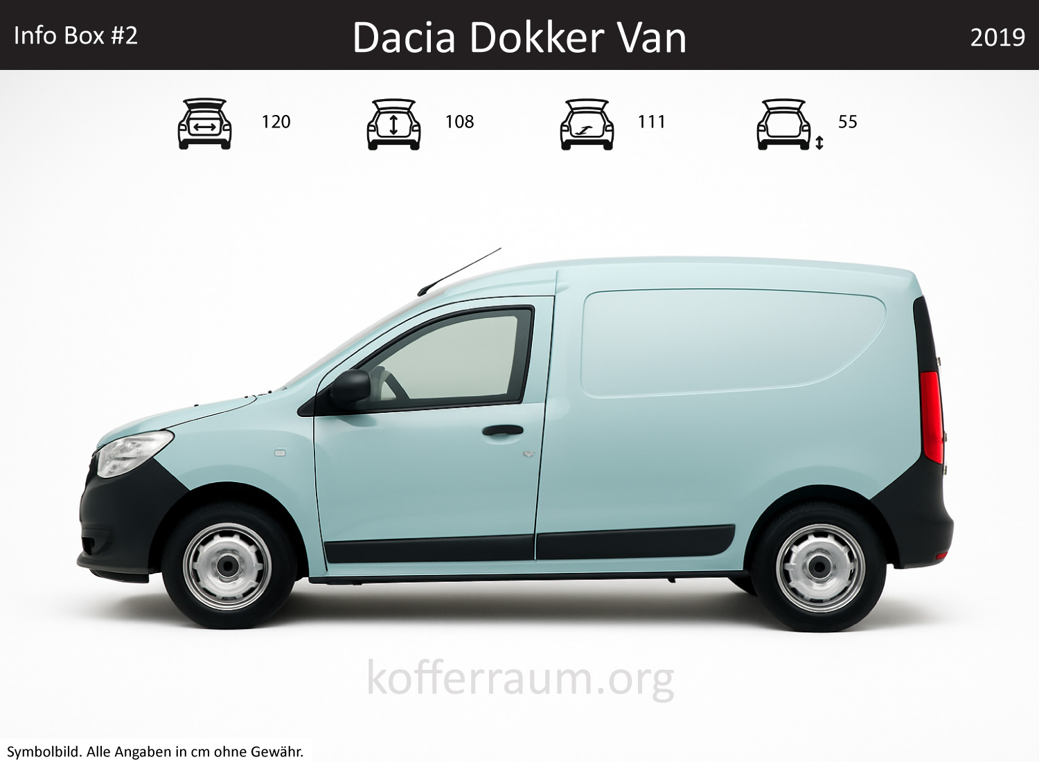 Dacia Dokker Van Kofferraum Maße 1 Dacia Dokker Van Kofferraum Maße