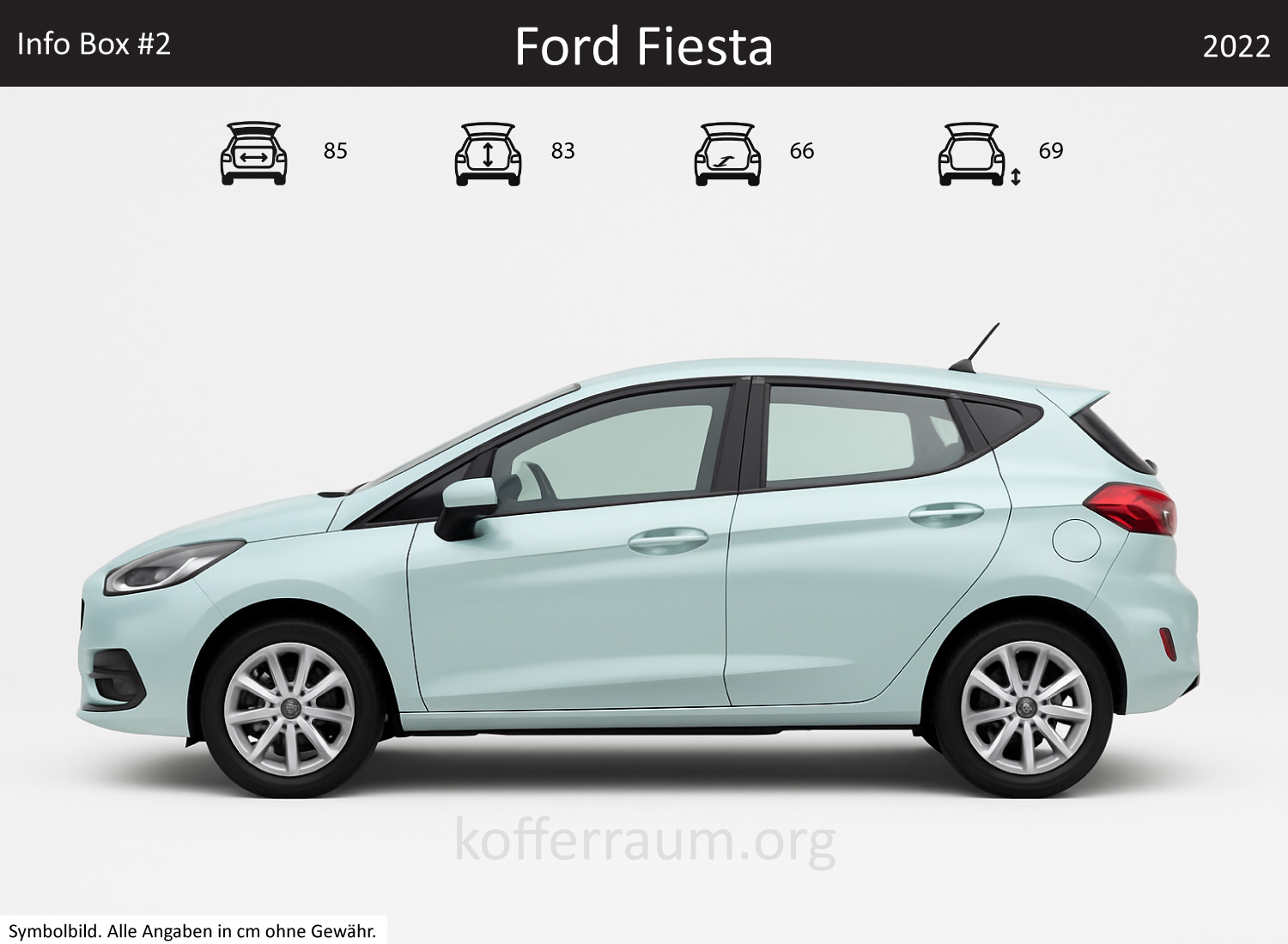 Ford Fiesta Kofferraum Maße 1 Ford Fiesta Kofferraum Maße