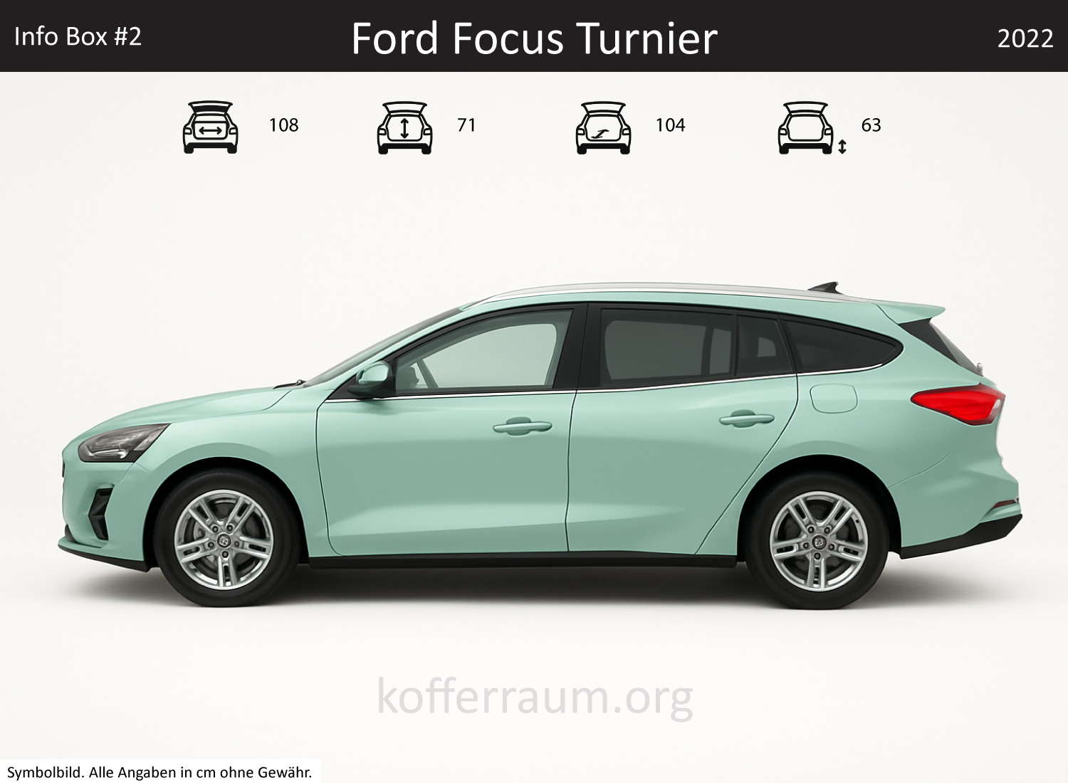 Ford Focus Turnier Kofferraum Maße 1 Ford Focus Turnier Kofferraum Maße