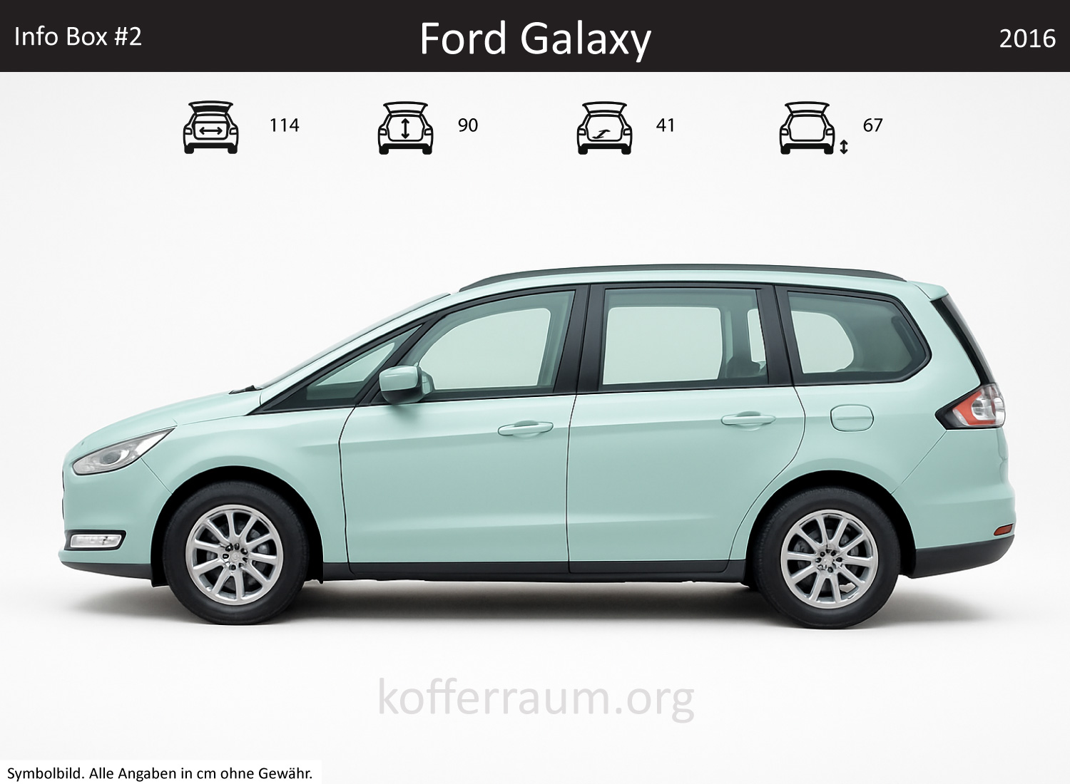 Ford Galaxy Kofferraum Maße 1 Ford Galaxy Kofferraum Maße