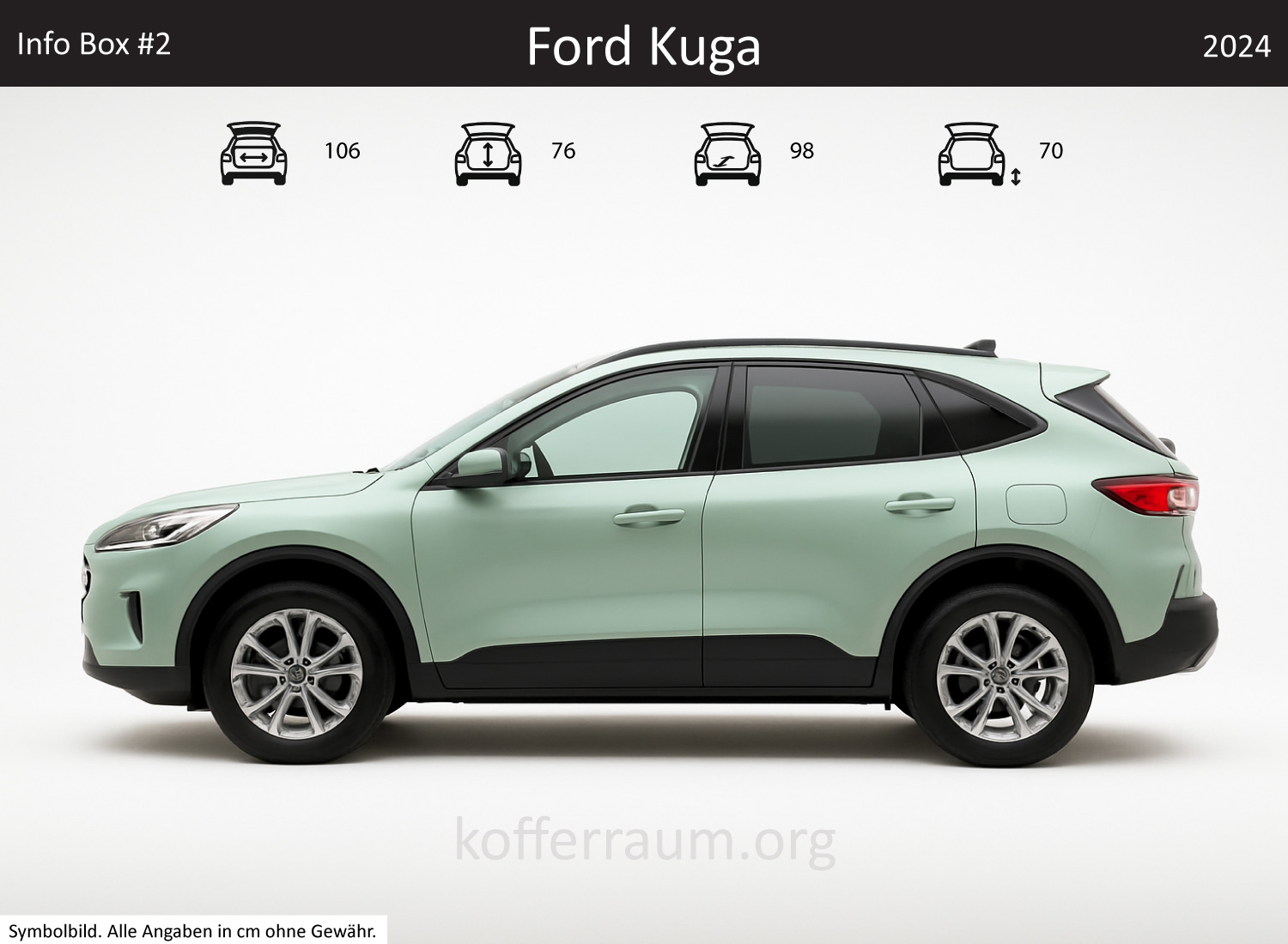 Ford Kuga Kofferraum Maße