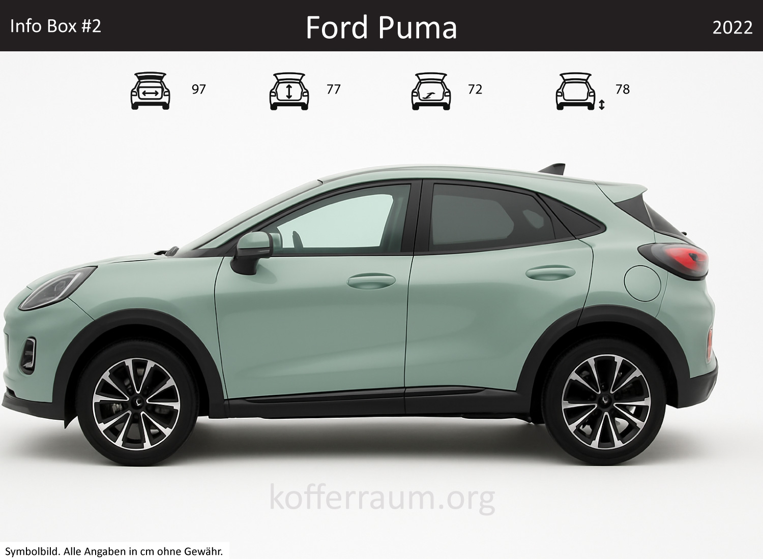 Ford Puma Kofferraum Maße 1 Ford Puma Kofferraum Maße