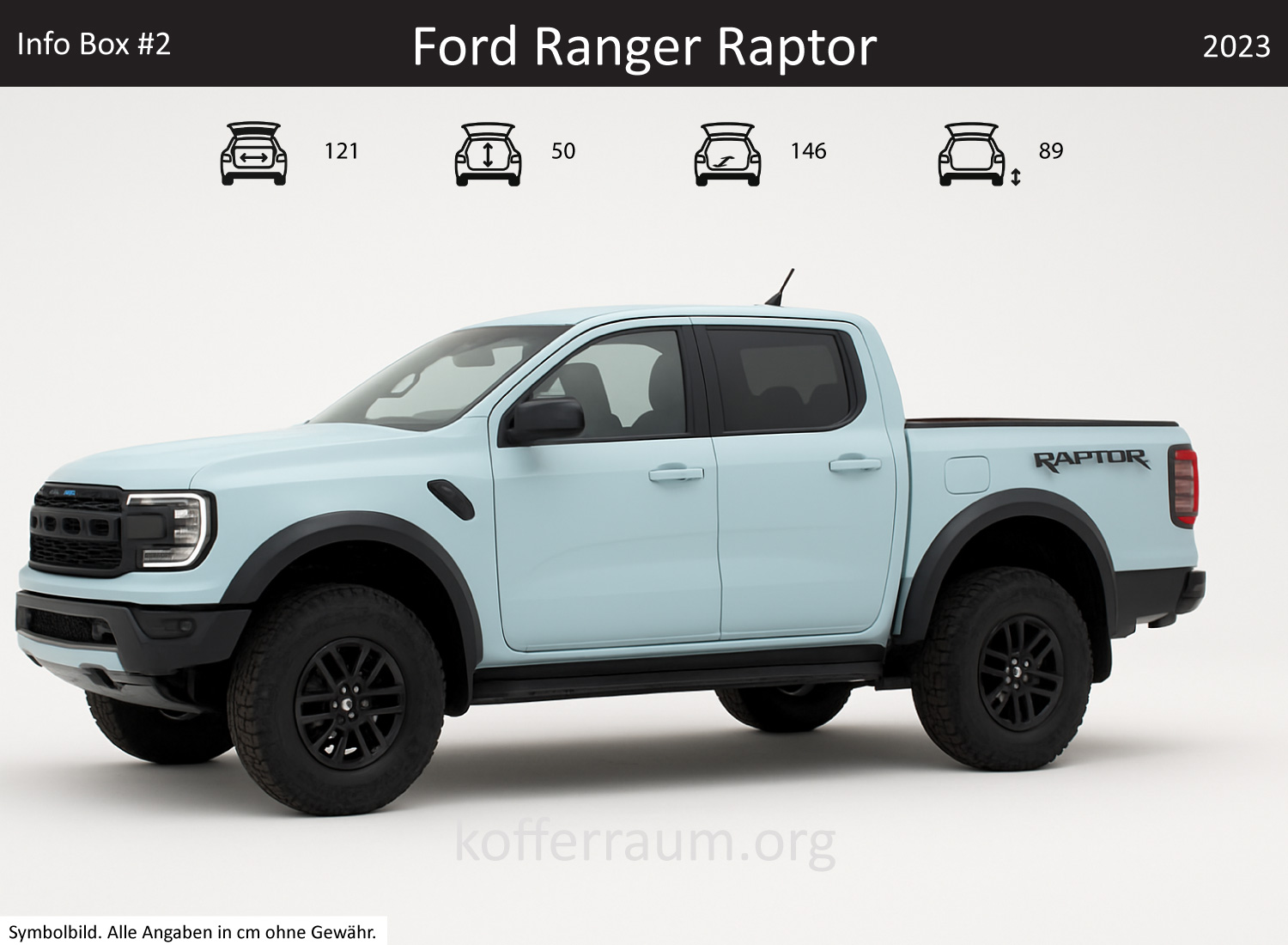 Ford Ranger Raptor Kofferraum Maße 1 Ford Ranger Raptor Kofferraum Maße