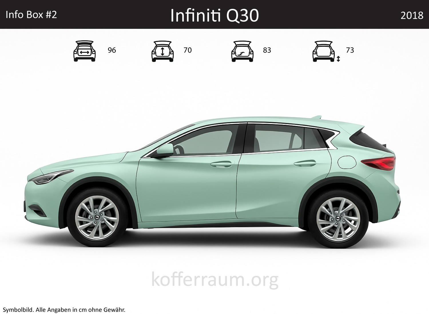 Infiniti Q30 Kofferraum Maße 1 Infiniti Q30 Kofferraum Maße