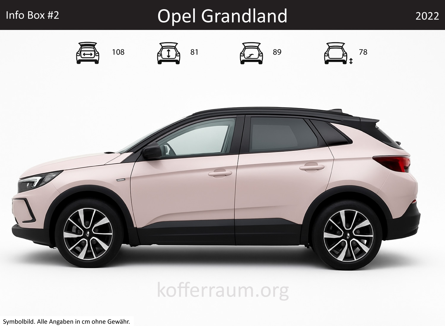 Opel Grandland Kofferraum Maße 1 Opel Grandland Kofferraum Maße