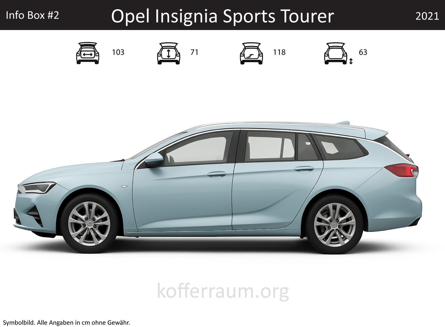 Opel Insignia Sports Tourer Kofferraum Maße