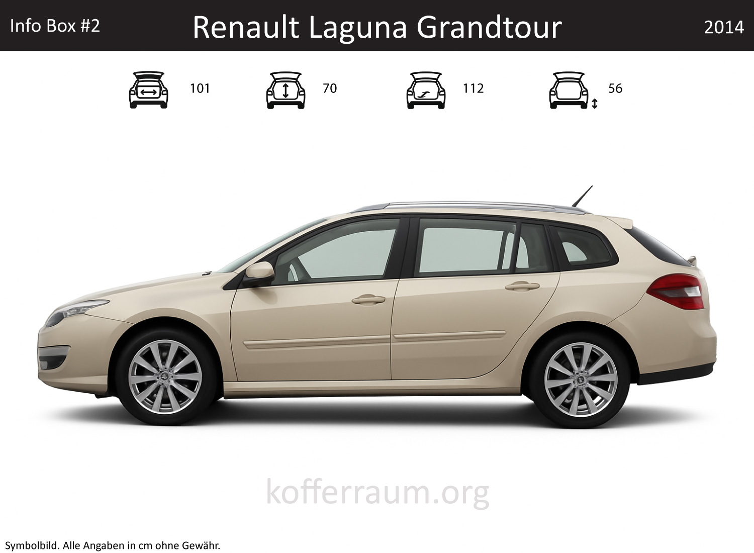 Renault Laguna Grandtour Kofferraum Maße