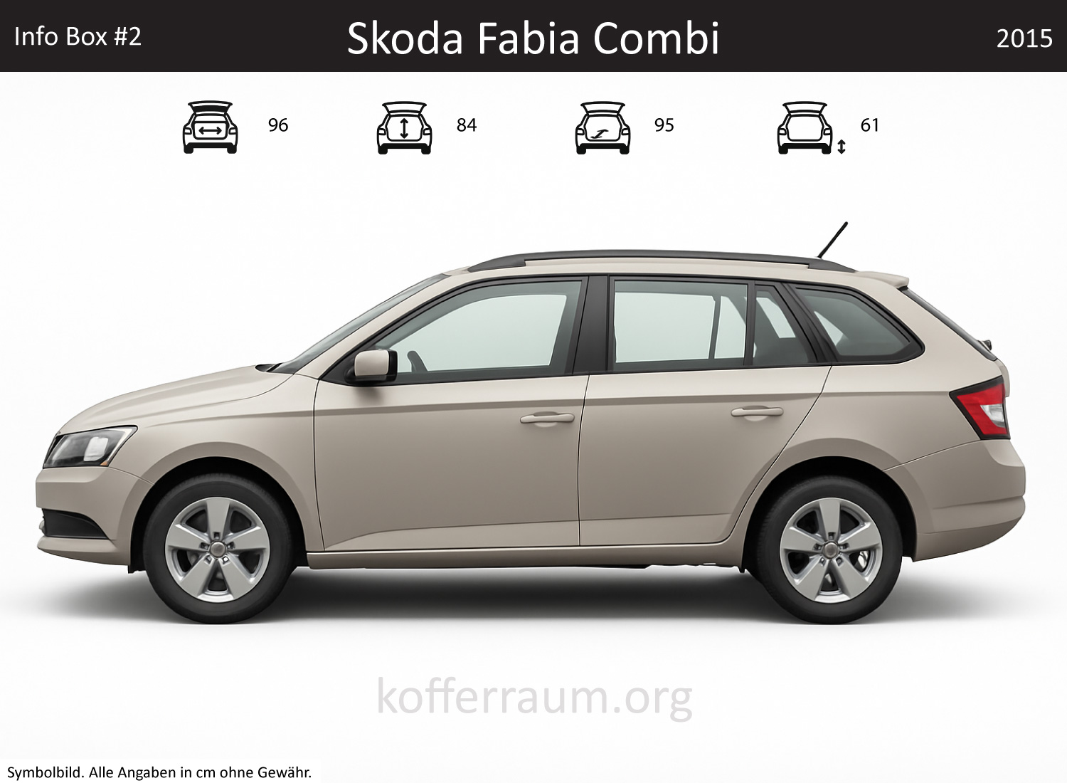 Skoda Fabia Combi Kofferraum Maße 1 Skoda Fabia Combi Kofferraum Maße